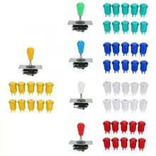 CY-822C DIY аркадная игра США кнопки джойстик рокер контроллер комплект без светильник для Rapsberry Pi/PC аркадный джойстик