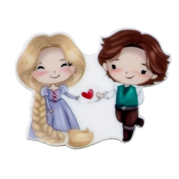 

New 10pcs/lot Valentines' Day Girl Resin Flat Back for Hair Bows Planar Resin Crafts for DIY Phone Decoration,10Yc9682