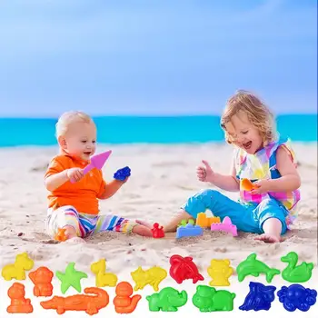 

27Pcs/Set Play Sand Outdoor Educational Toys for Children Summer Seaside Beach toy Baby Building Sand Mold Kids Model Tools Sets