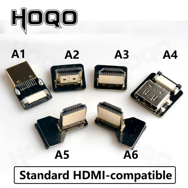 HDMI 호환 커넥터와 유연한 플랫 케이블로 다양한 기기를 연결하세요.