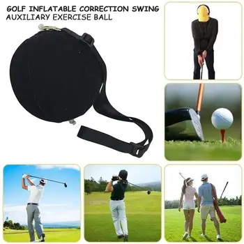 

Strong Golf Posture Correction Golf Training Black Trainging Aids Outdoor Swing Practice Stick Golf Swing Assistant 15cm
