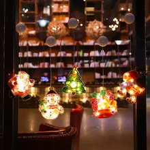 Christmas Led Lights Decorations Deer New Year Figure for Home Interior Cristmas Ligths Indoor Big Garland Lighting for Tree