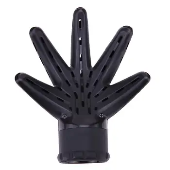 

1pc Pro Plastic Black Hand Shape Hair Diffuser Hairdressing Curly Hair Styling Tools Salon Hairstyling Accessory Hood Diffuser
