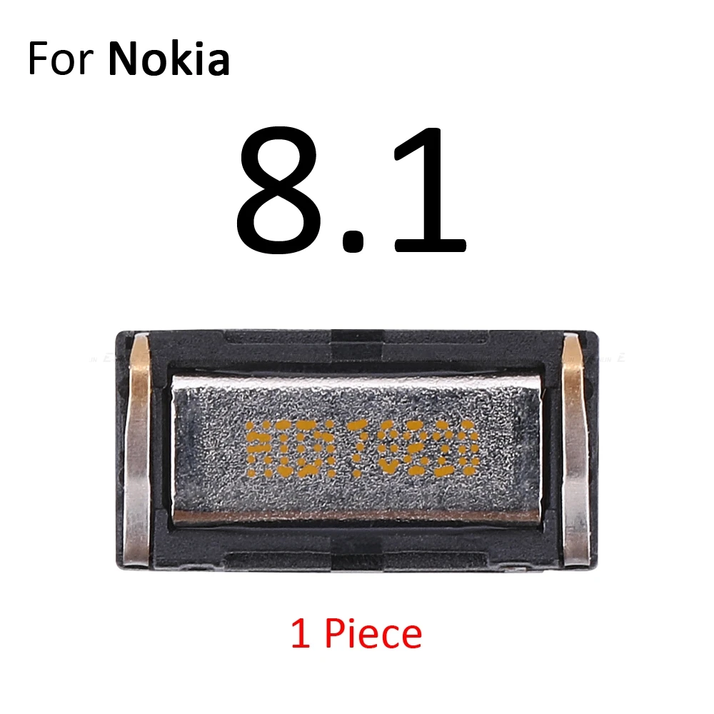 Топ ухо Динамик наушники-приемники для Nokia 9 PureView 8 Sirocco 8,1 7 7,2 7,1 6 6,2 6,1 плюс Запчасти для авто