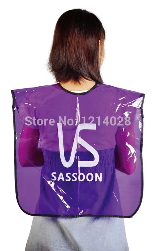 Бесплатная доставка накидка для окрашивания волос из ПВХ водонепроницаемая на