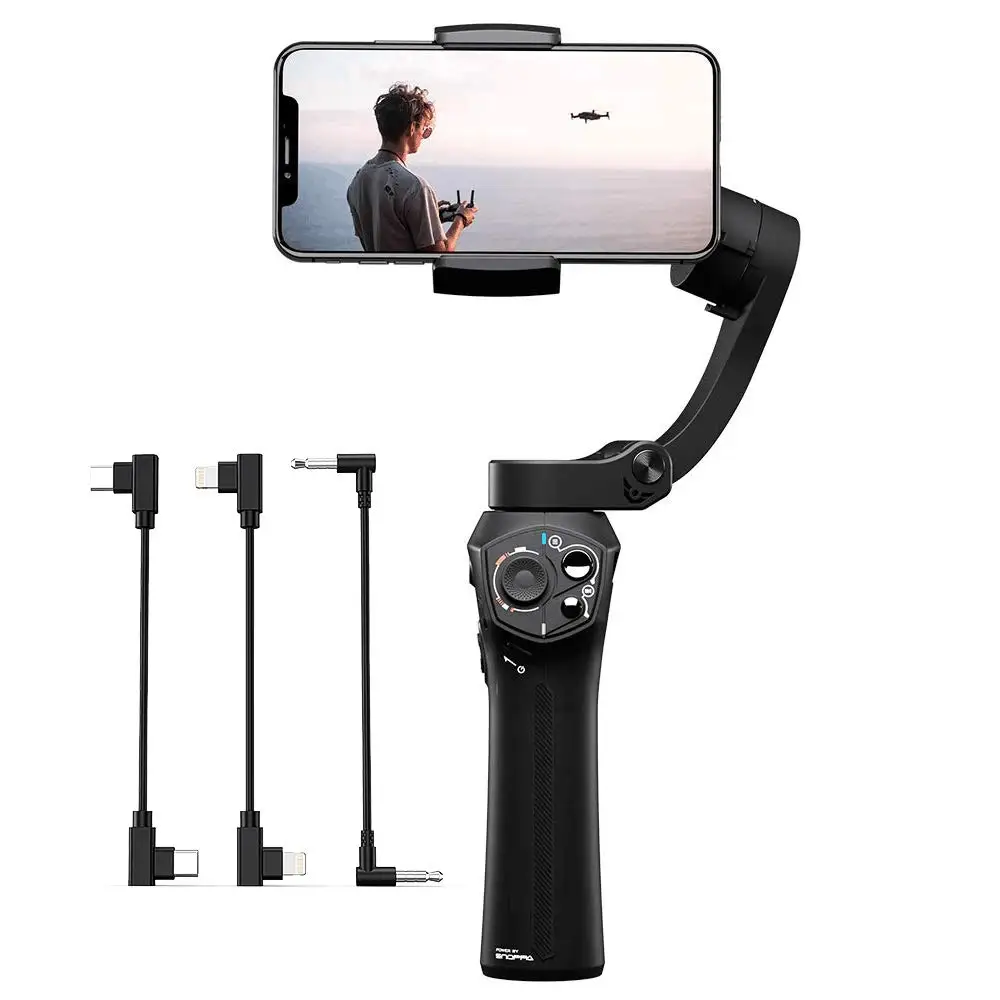 Snoppa Atom 3 osi składany kieszonkowy ręczny stabilizator Gimbal dla Huawei IPhone Smartphone kamery akcji, bezprzewodowe ładowanie 2 Snoppa Atom 3 osi składany kieszonkowy ręczny stabilizator Gimbal dla Huawei IPhone Smartphone kamery akcji, bezprzewodowe ładowanie 2