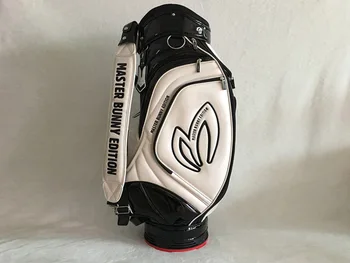 

Brand New MASTER BUNNY Golf Standard Bag PU MASTER BUNNY Golf Clubs Bag White/Black Standard Golf Ball Package Bag