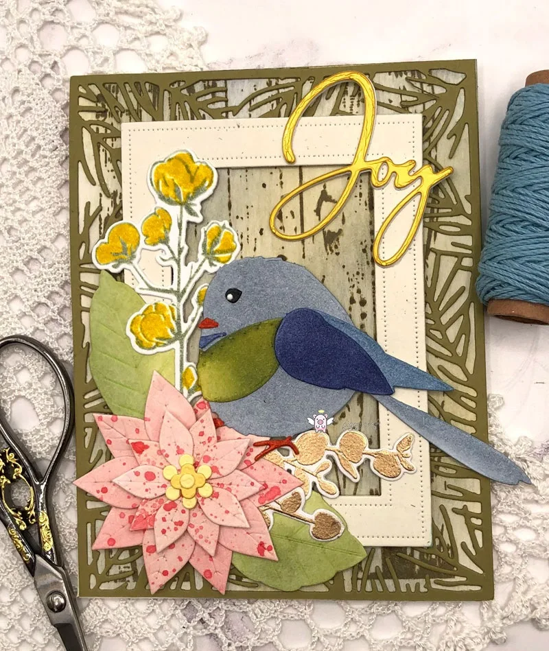 Mmao Handwerk Metall Stahl Schneiden Stirbt Vogel dekoration Scrapbooking Papier/foto Karten Präge Stirbt – Detail 8