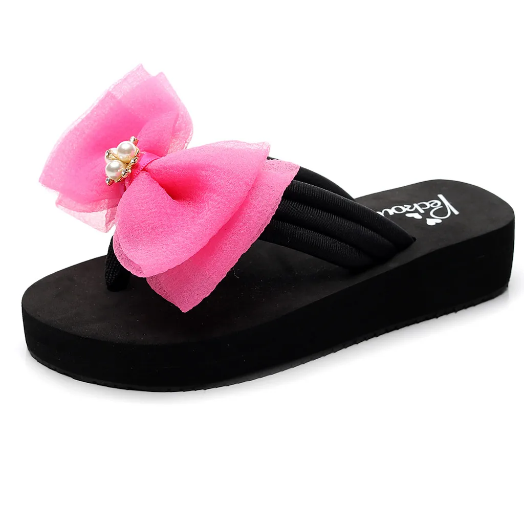 Для маленьких детей с цветочным принтом и бабочками в богемном стиле Стиль сандалии со стразами пляжные обувь, Тапочки для детей, высокое качество;