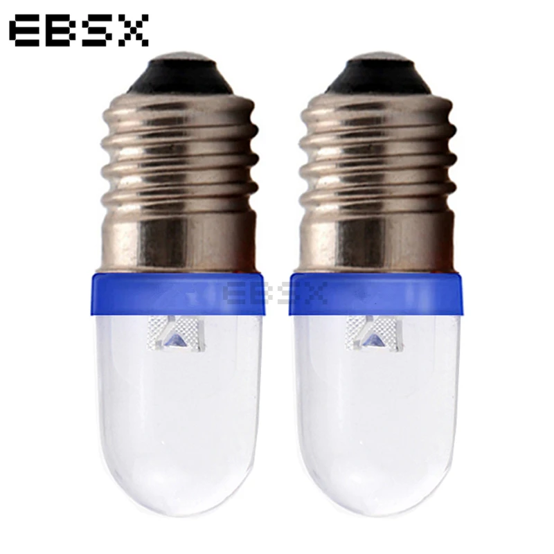 EBSX 20X E10 винтовой светодиодный светильник лампа 1 SMD F8 белый габаритный s 12V