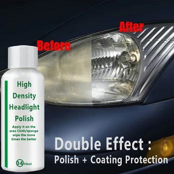 

20ml/50ml Car Headlight Repair Liquid Retreading Agent Glitter Polish Len Restoration cars restoration fluid