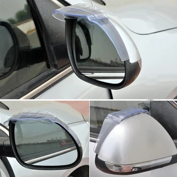 

1 Pair Car Auto Air-Drying Rain Rearview Mirror Eyebrow Cover Safe Driving Part
