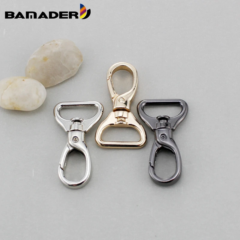 

BAMADER Swivel Lobster Clasps Buckle Handbag Purse Shoulder Strap Clasp Clip Trigger Buckle Key Chain Key Ring Dog Chain Hooks