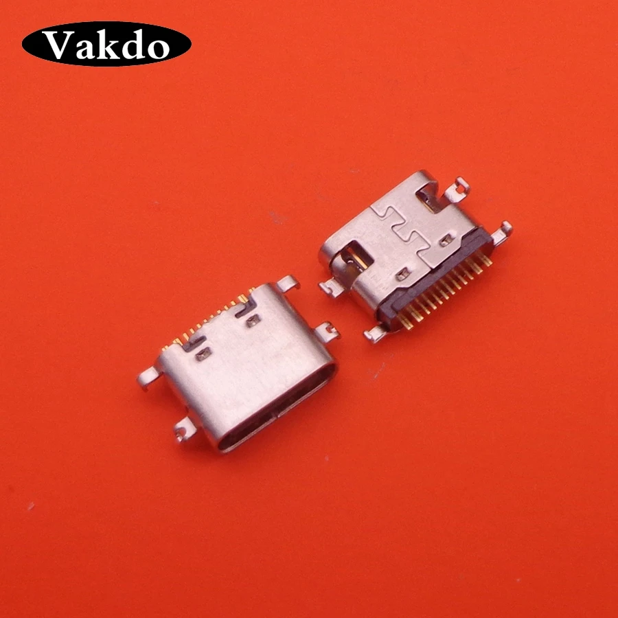 

2pcs High speed data micro 3.1 usb DIY 16pin USB type-C for OUKITEL K10 mother Socket Connector SMT type charging interface