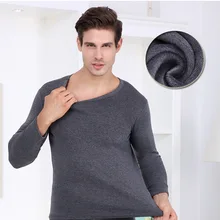 New Thermal Underwear Mens Long Johns Men Autumn Winter Shirt+pants Sets warm Thick Plus Velvet SizeL-2XL