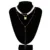 Punk Multi Layered Pearl Choker Statement Pendant Necklace 16