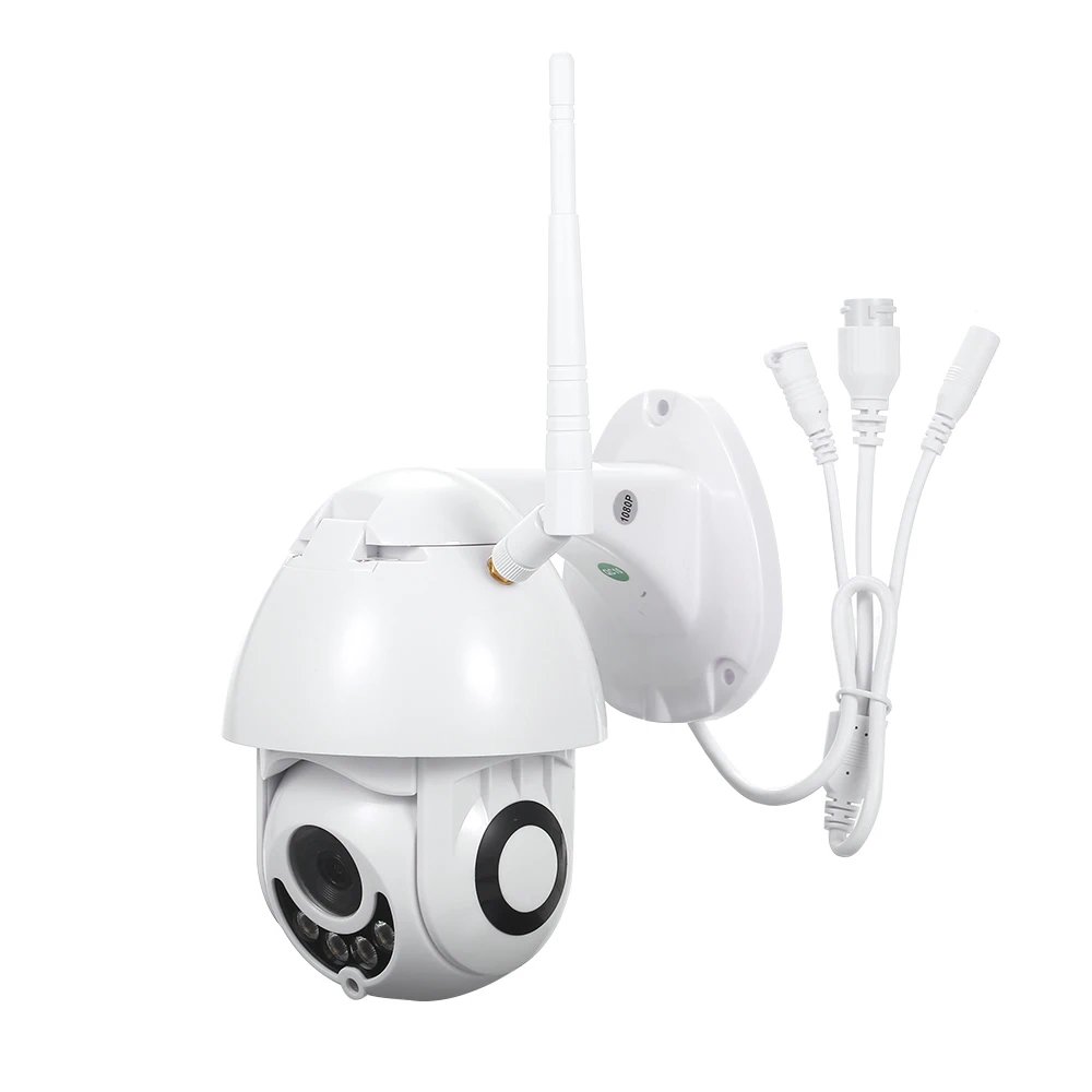 Ip-камера ONVIF, Wi-Fi 2MP HD 1080P купольная ИК-камера видеонаблюдения наружное охранное наблюдение NetCam IP Camara Аудио PTZ ночного видения