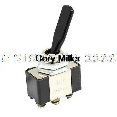 

DC 12V 15A ON-OFF-ON 3 Positions Ways 3 Terminals Toggle Switch JK812-1