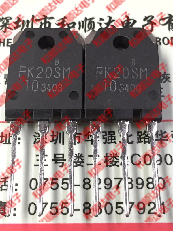 10 шт./лот FK20SM-10 абсолютно спот TO-3P 500V 20A