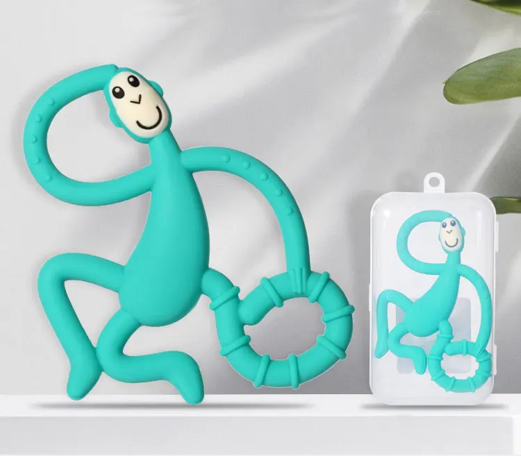 monkey teething ring