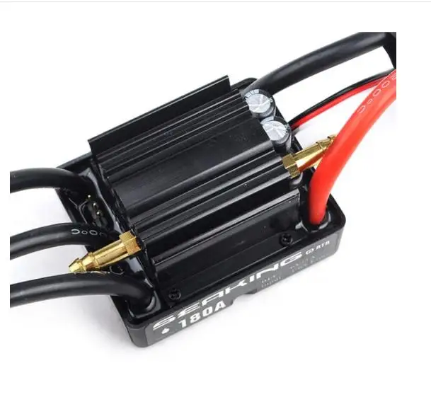 Hobbywing SeaKing V3 водонепроницаемый 30A/60A/90A/120A/180A 2-6S Lipo контроллер скорости 6В BEC