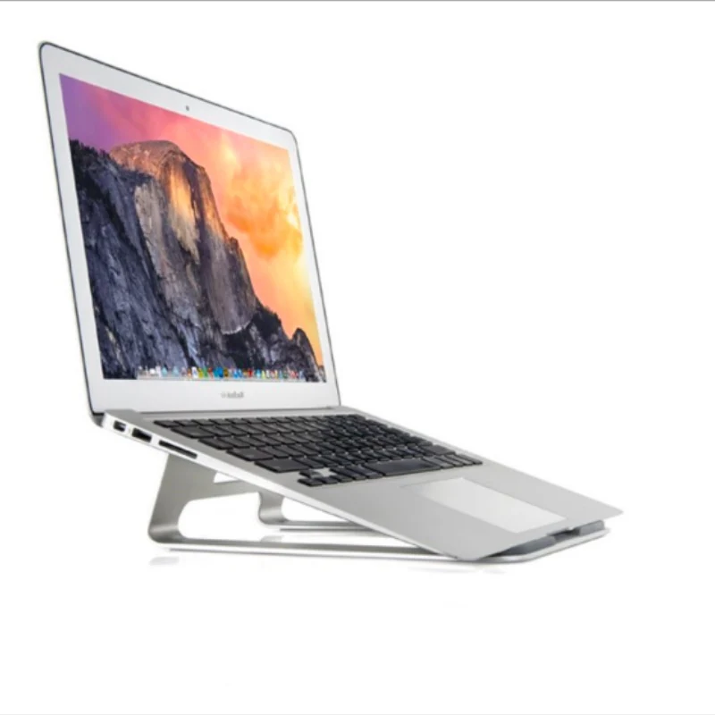 Cooling Aluminum Notebook Laptop Anti-slip Cooling Pad Stand Holder For Apple MacBook Lenovo Samsung Huawei Computer