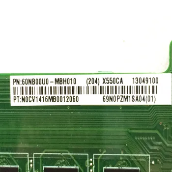 

New X550CA Motherboard REV2.0 60NB00U0-MBH010 w/ i3-3217u CPU & 4G RAM 90NB00U0-R00140 for ASUS X55CC mainboard free ship