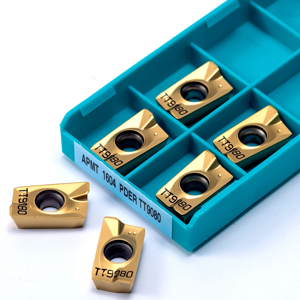 Inserti Fresatura APMT1604 In Metallo Duro - 10 Pezzi Per Acciaio E Acciaio Inox - Foto 3