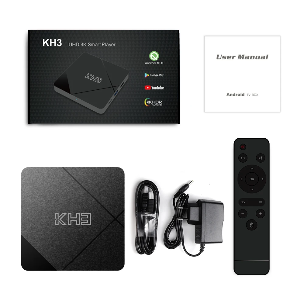 hdr suporte de vídeo ota atualização caixa inteligente mecool kh3