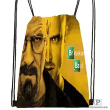 Custom_ break-bad-aaron походная сумка на шнурке милый рюкзак для детей(черная спинка) 31x40 см#2018611-26