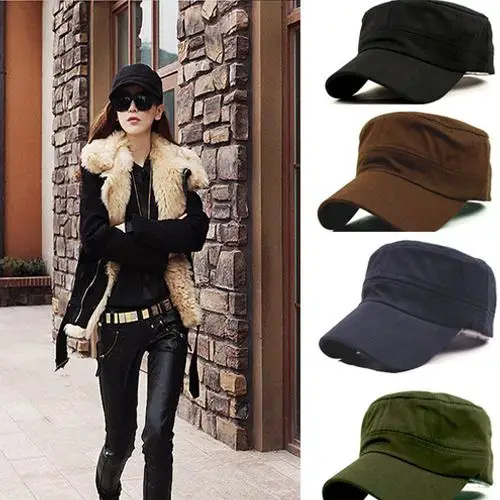 Military Hat Men Women Sunshade Hat 