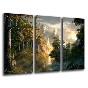 

THE Mr the Rings, printout photographic over wood, modern decorative painting, 26222