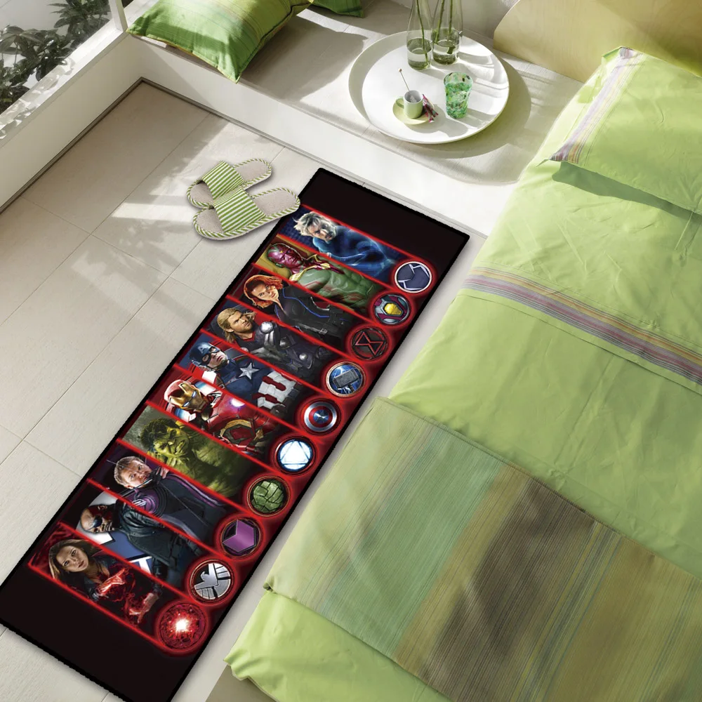 Marvel, Супермен, Бэтмен-герой, длинный пол, коврик, коврик, ковер, для комнаты, кухни, дома, сада, нескользящий дверной коврик - Цвет: Style 21