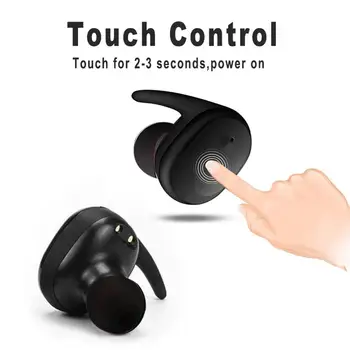 

Q2 TWS Bluetooth 5.0 Wireless Smart-Touch Noise Reduction Earphone for Phone