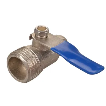 

1/2 to 1/4 Inch RO Feed Filter Water Adapter Ball Faucet Tap Reverse Osmosis Switch Durable Copper Water Filter Parts