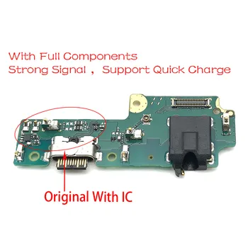 

USB Charger Charging Dock Port Connector Flex Cable For LENOVO K5 Pro USB Changer Board With Mic