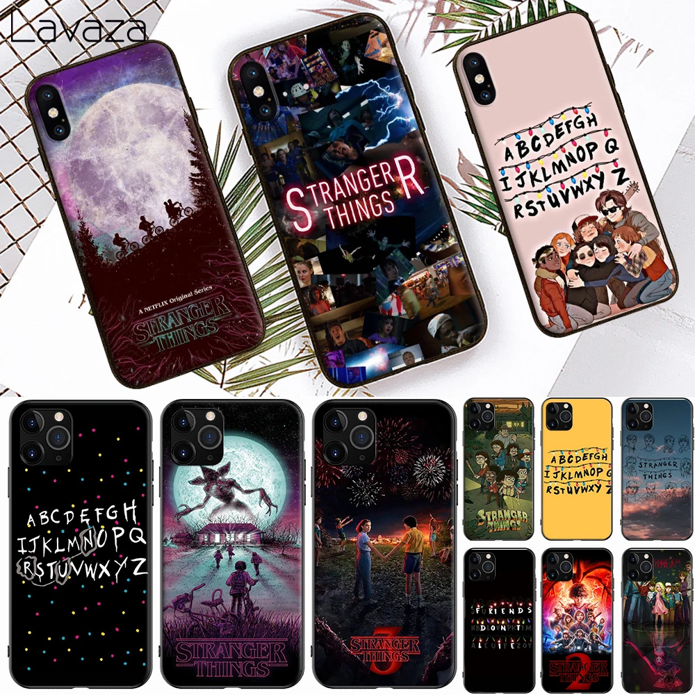 Stranger Things Christmas Lights Soft Silicone Case for Apple iPhone 6 6S 7 8 Plus 5 5S SE X XS 11 Pro MAX XR Cover |