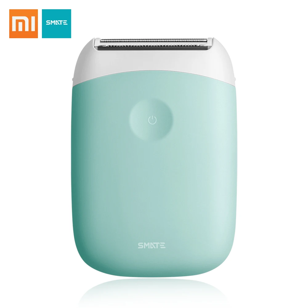 Для Xiaomi SMATE Эпилятор 3в1 Мини электрическая бритва для волос портативные водонепроницаемые USB Эпиляторы для девушек и девушек Машинка для удаления волос Чистая