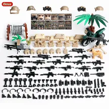 Oenux 2020 Mini figuras de la fuerza alfa rusa pequeño bloque de construcción militar soldados del ejército ruso bloque de ladrillo MOC juguete niños regalo