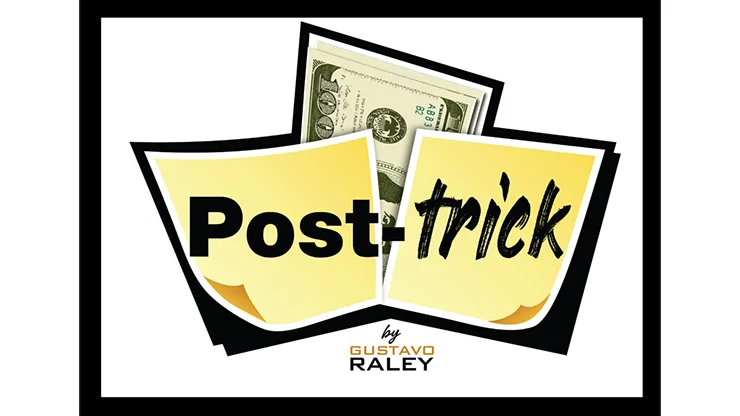 

POST TRICK U.S. (Gimmicks) by Gustavo R Stage / Parlor Performer Moeny Magic Tricks Illusions Close up Magic Walk Around Fun