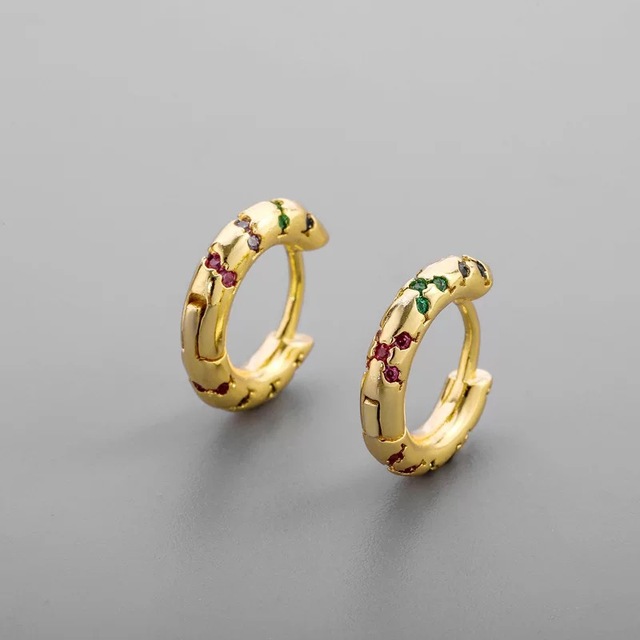 Quality Stainless Steel Gold Geometric Small Hoop Earrings for Women Punk Hip-Hop Drop Earrings 2022 Trend Fashion Jewelry