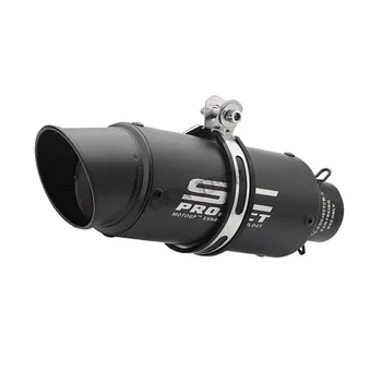 

Motorcycle 36-51mm Stainless Steel Exhaust Pipe For YAMAHA fzr 250 v star 1100 fz1 fazer For KAWASAKI zx-14r ohlins ninja h2