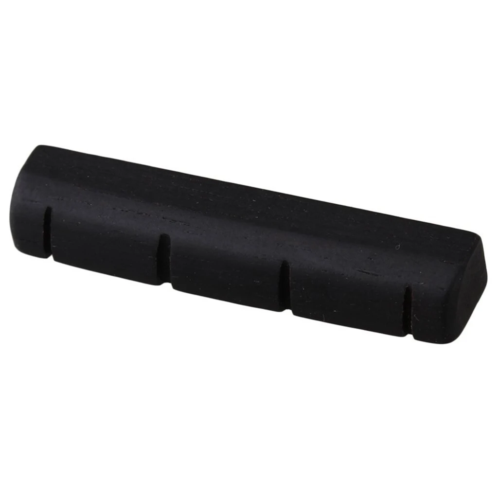 1 Set Saddle Saddle Black Ebony Spare Parts For Guitar Ukulele