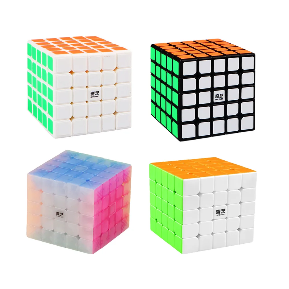 IQ-Cubes QiYi QiZheng/желе 5x5 куб высокоскоростной кубик головоломка магический