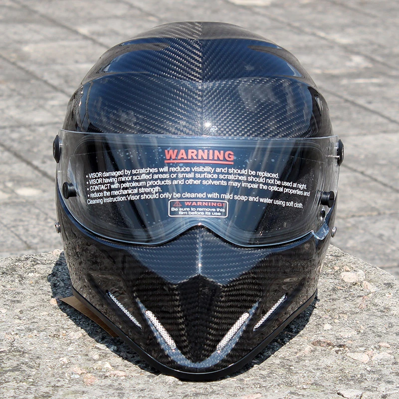 Carbon helmet motorcycle store Clearance