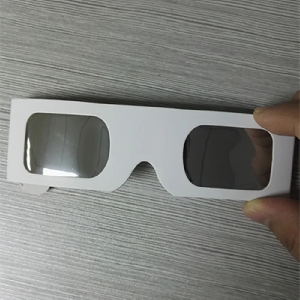 10 шт. Бумажные очки Eclipse, CE сертифицированные безопасные солнечные очки Eclipse, солнечные очки для защиты глаз Eclipse