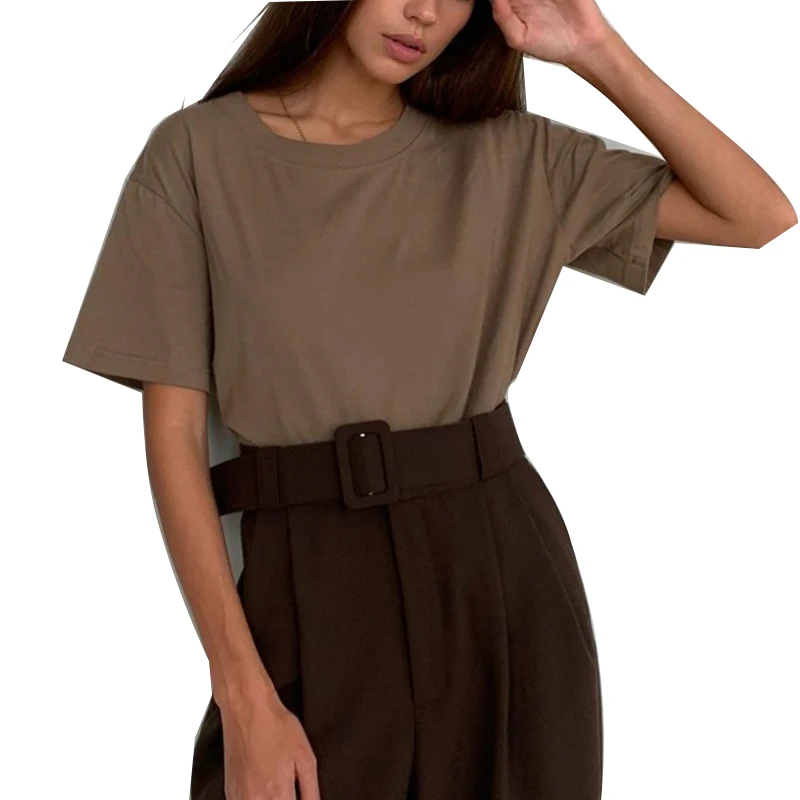 

B23 2021 women's summer loose T-shirt,very comfortable