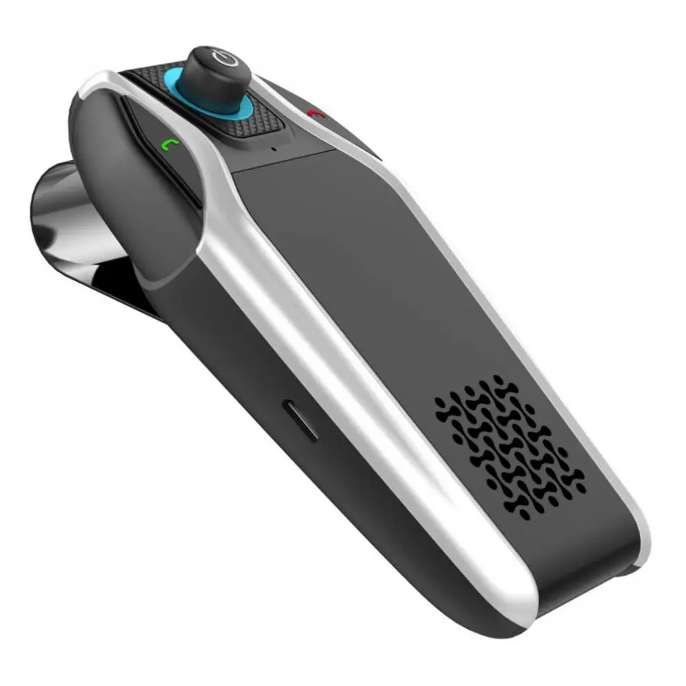 BT15 двойной USB солнцезащитный козырек Универсальный Автомобильный Bluetooth громкая связь автомобильный комплект аудио mp3-плеер с динамиком поддержка зарядное устройство AUX