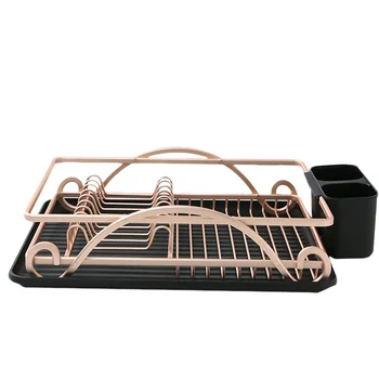 

1 Set Tableware Drying Rack Chopsticks Spoon Holder for Household Golden
