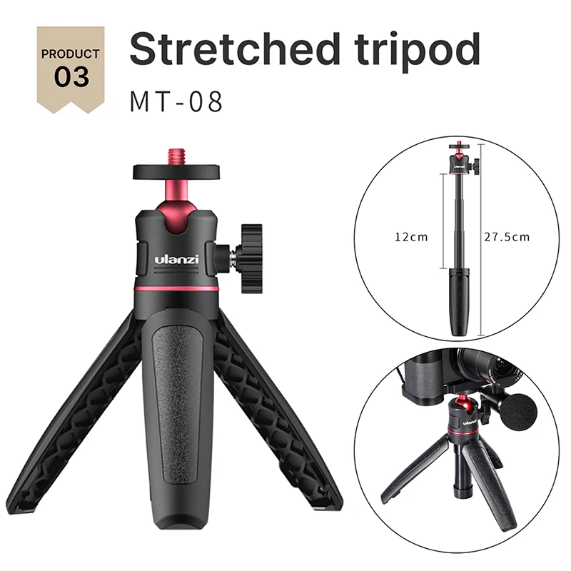 Ulanzi SONY ZV1 Camera Kit Includes LED Video Light Tripod L Plate For SONY ZV1 Camera For TikTok YouTube Vlogging